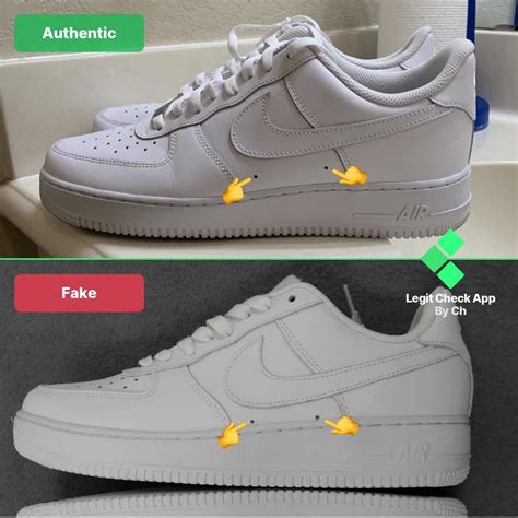 nike air force 1 low real vs fake|air force 1 real check.